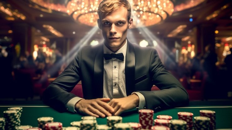 Roulette with live dealer on yowes slot Roulette wheel spinning in Evolution Gaming studio